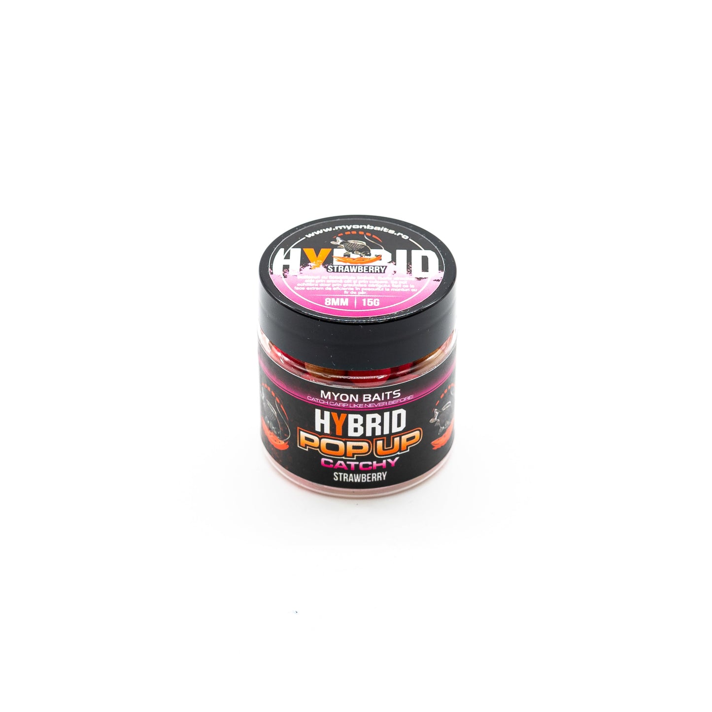 Hybrid Pop Up Catchy Strawberry 8 mm - Myon Baits