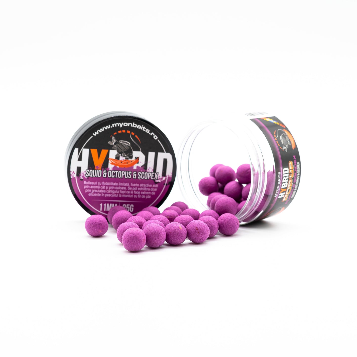 Hybrid Pop Up Purple Squidex 11 mm - Myon Baits