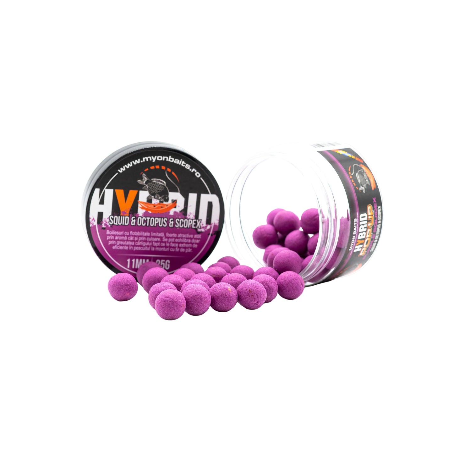 Hybrid Pop Up Purple Squidex 11 mm - Myon Baits