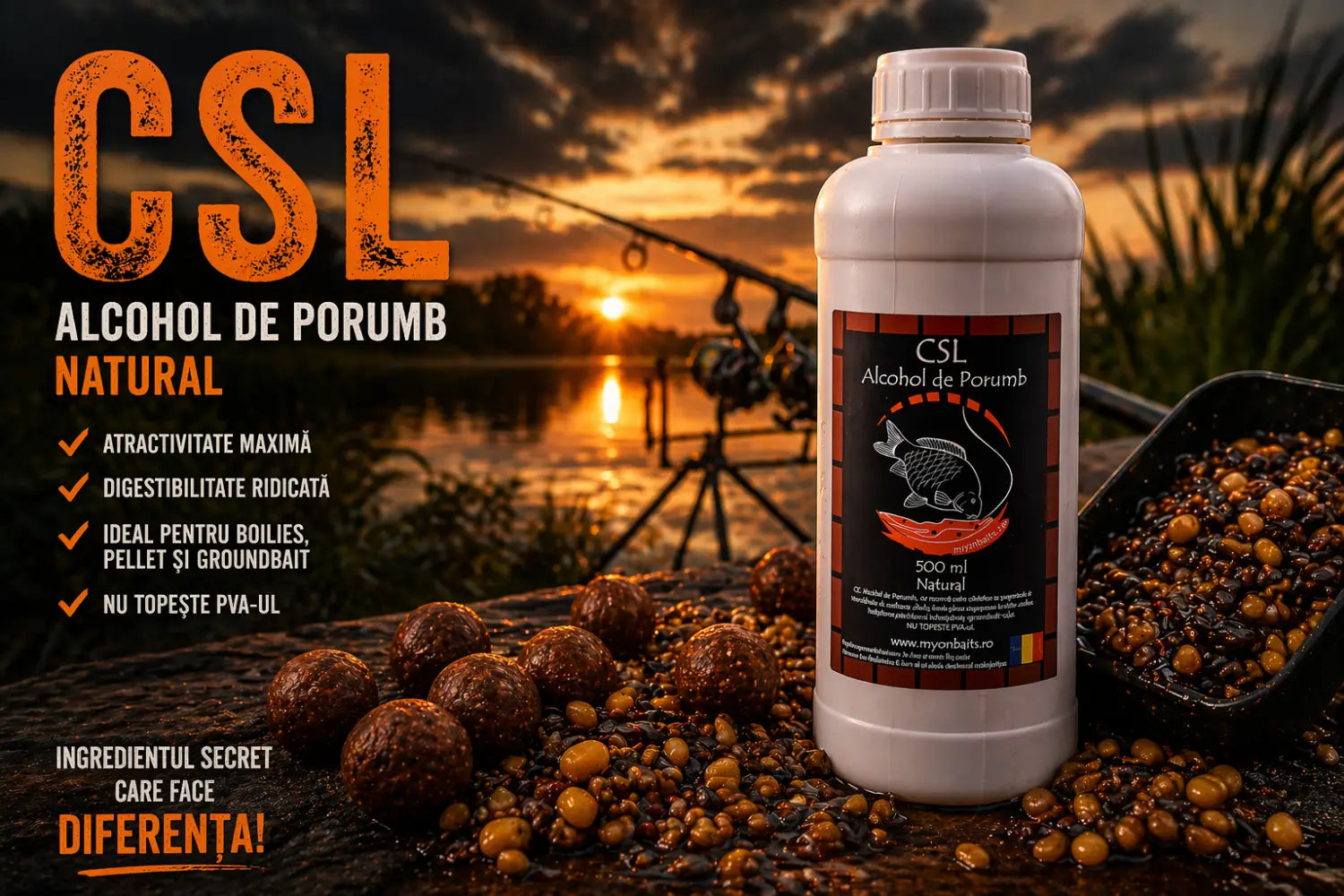 CSL (Corn Steep Liquor): Lichidul Suprem Care Nu Trebuie Să Îți Lipsească Din Nadă