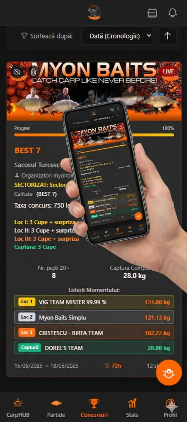 CarpMentor: A digitális forradalom a pontyhorgászatban – Horgászversenyek és bulik szervezése egy helyen