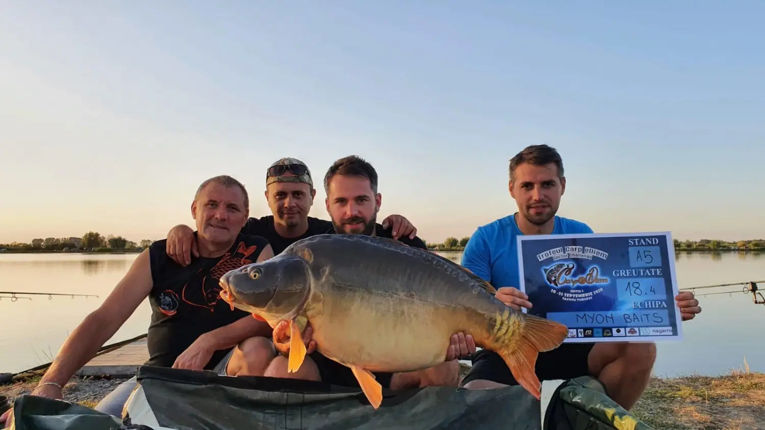 Locul 1 Carp EDiem 2020 Myon Baits Team