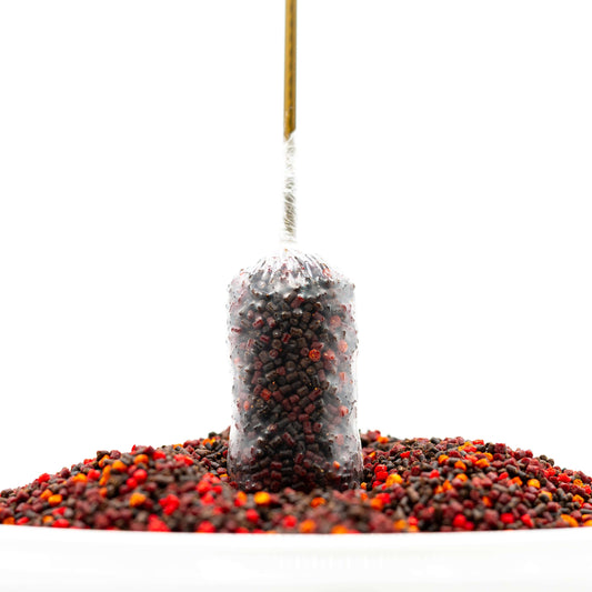 Bag PVA Brutality Red PRO cu tija de plastic 4 mm si insertie INOX - Myon Baits