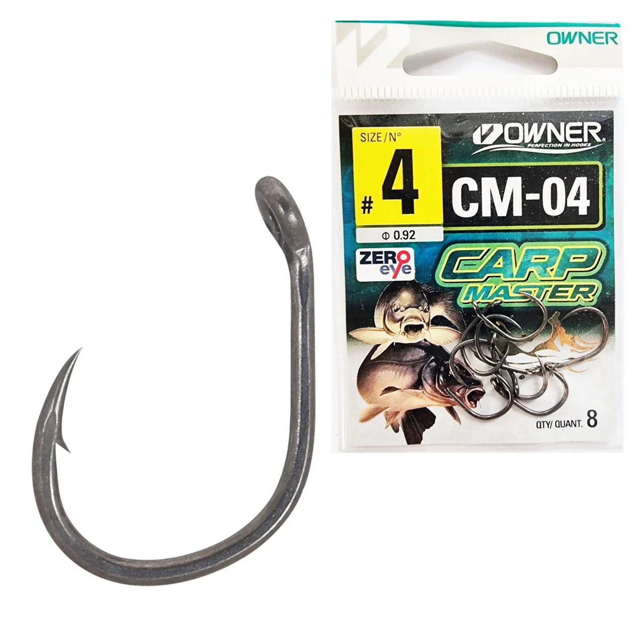 Carlige Owner CM-04 Carp Master Aya Magic Fusso – Evoluția a Legendarului CT-4 - Owner