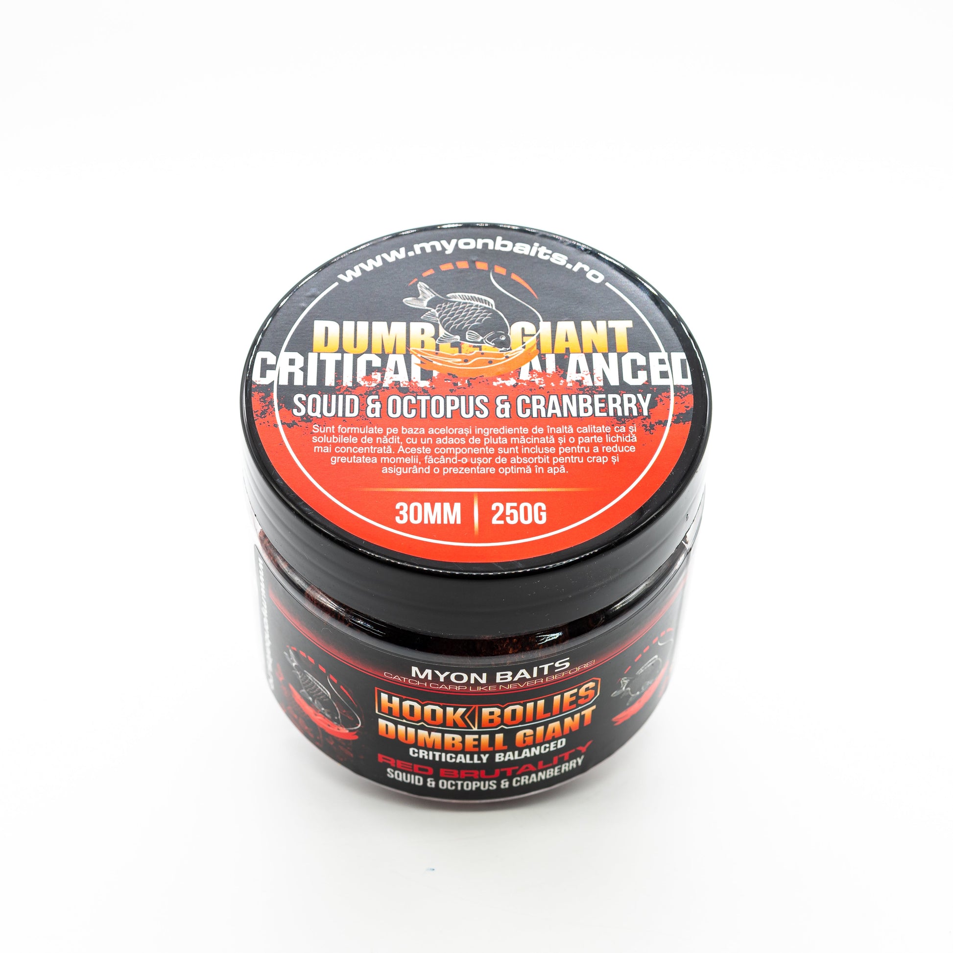 Critic Echilibrate GIANT Dumbell Red Brutality 30 mm - Myon Baits