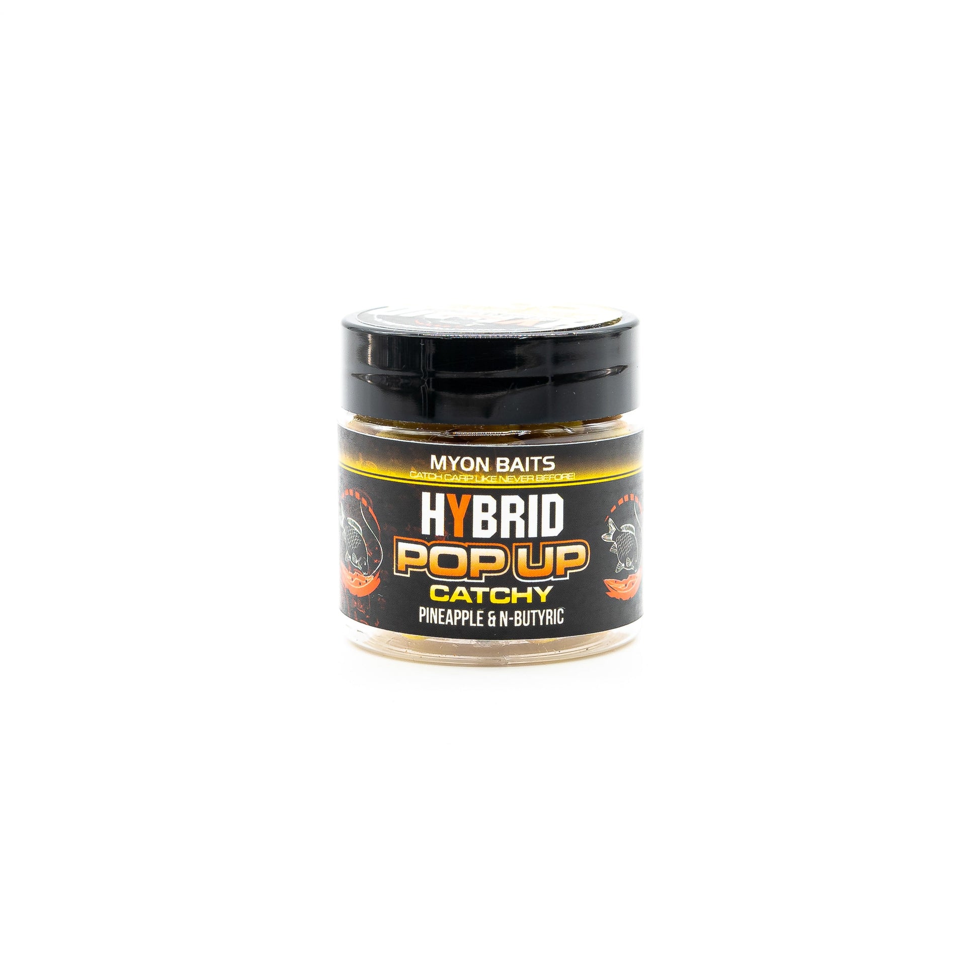 Hybrid Pop Up Catchy Pineapple & N-Butyric 8 mm - Myon Baits