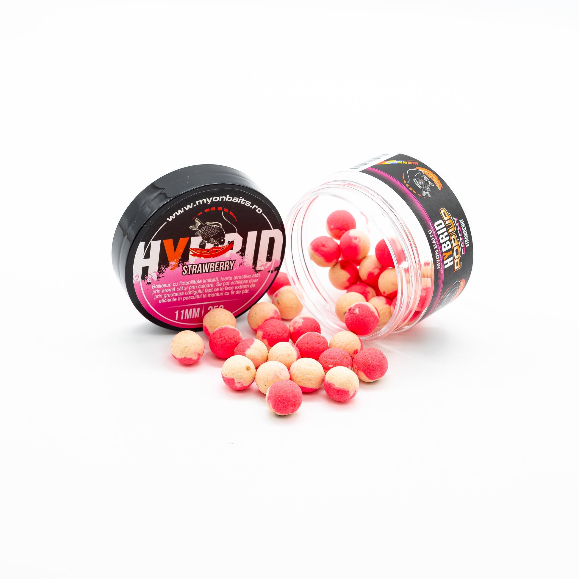 Hybrid Pop Up Catchy Strawberry 11 mm - Myon Baits