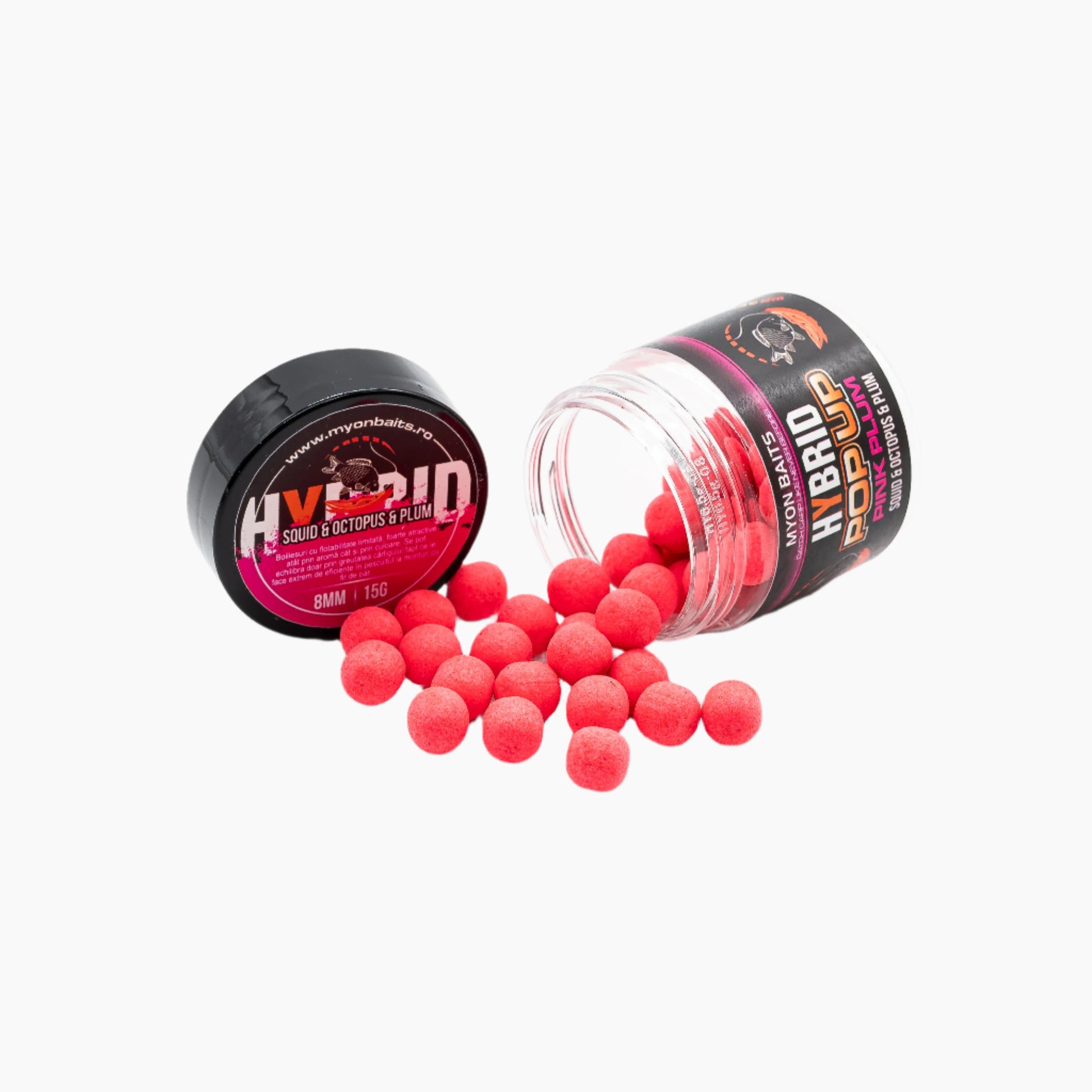 Hybrid Pop Up PlumPink 8 mm - Myon Baits