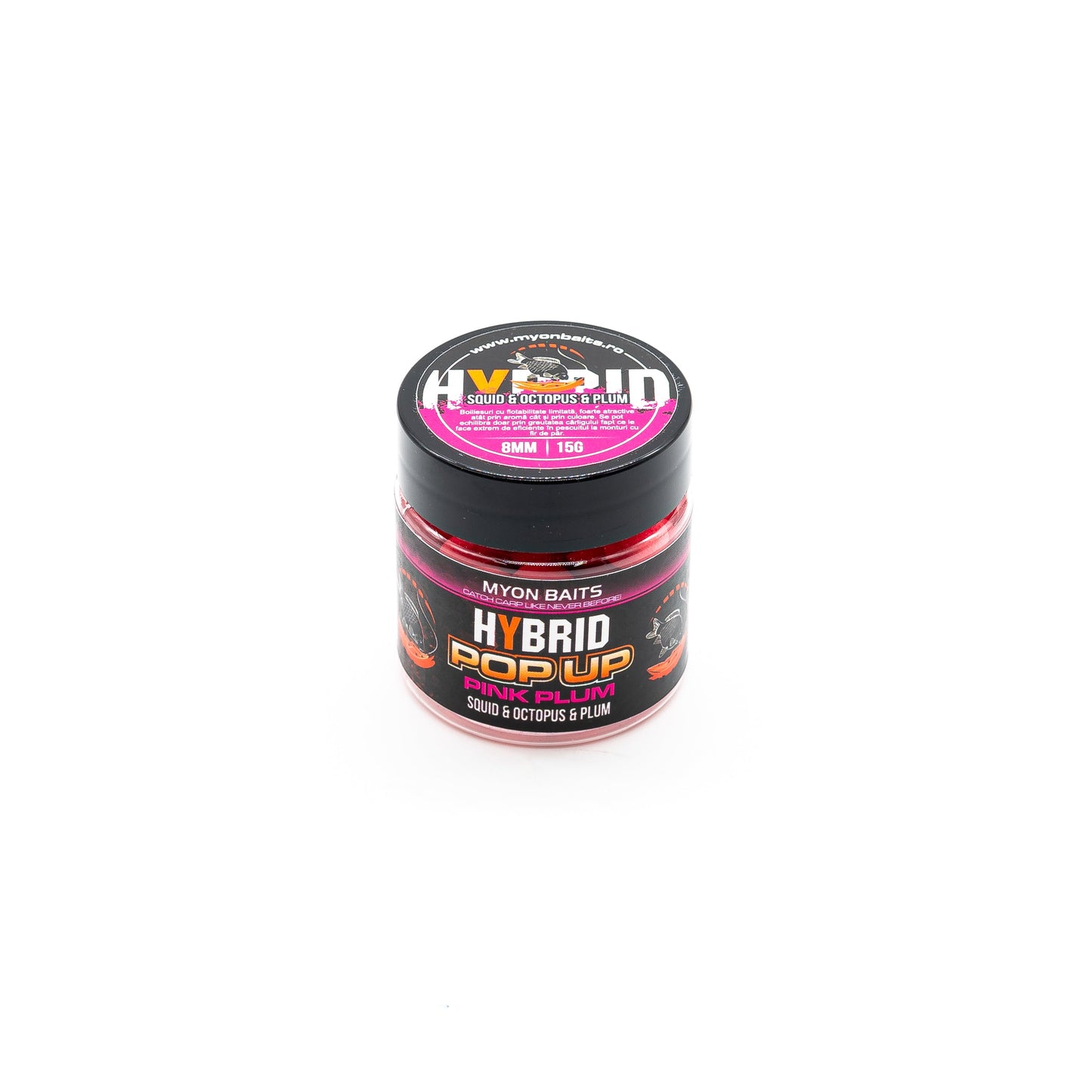 Hybrid Pop Up PlumPink 8 mm - Myon Baits