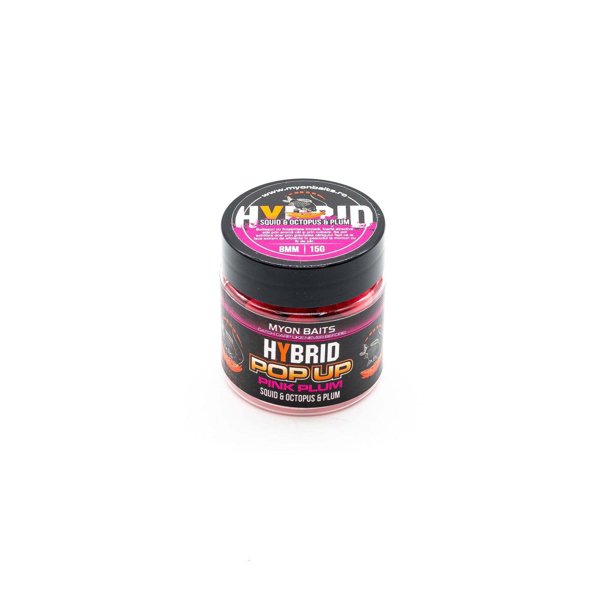 Hybrid Pop Up PlumPink 8 mm - Myon Baits