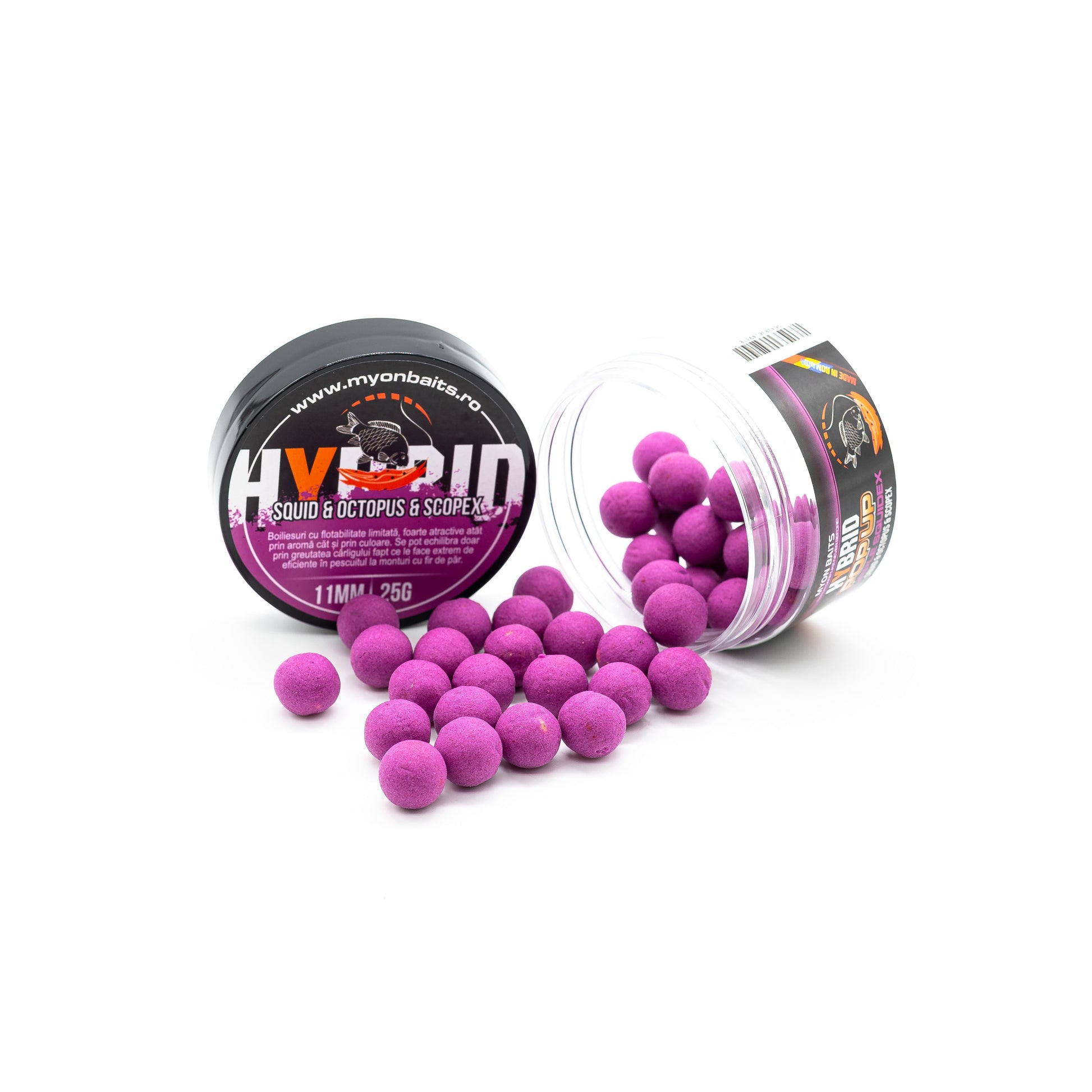Hybrid Pop Up Purple Squidex 11 mm - Myon Baits