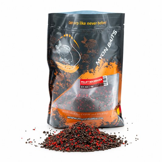 Method Pelet Mix RedLock 2-4 mm - Myon Baits