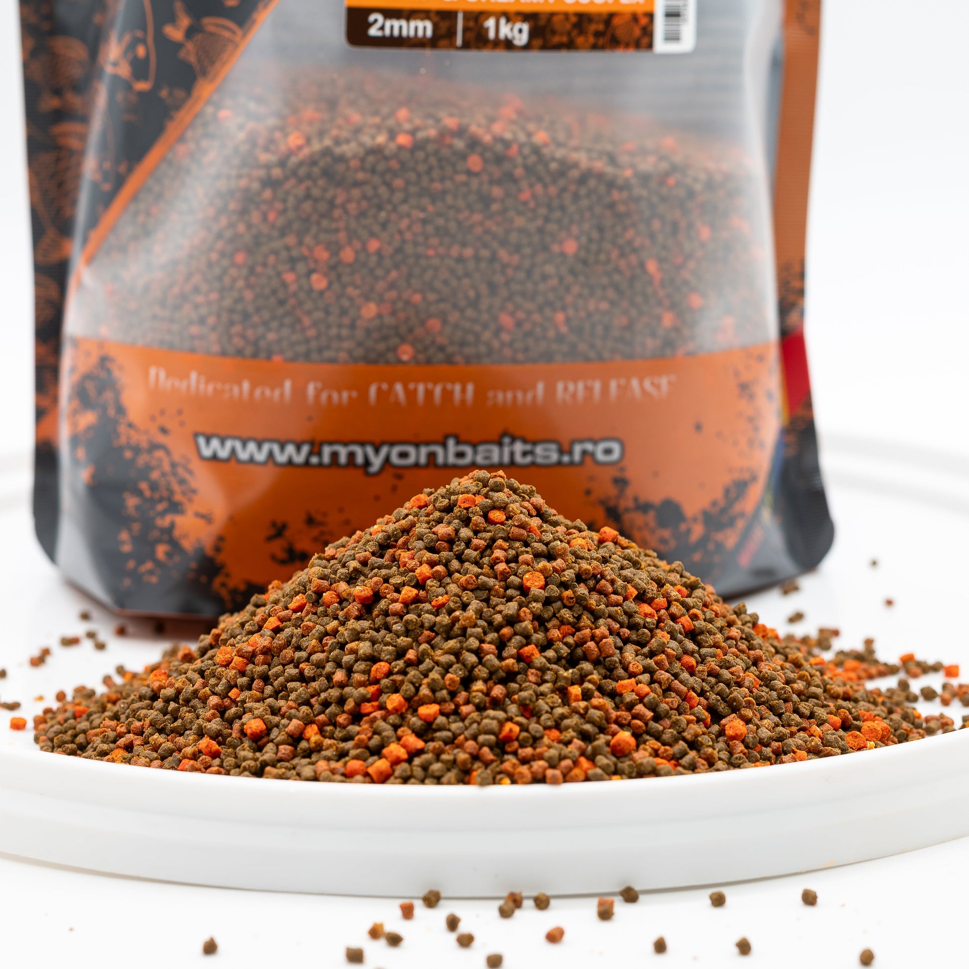 PVA Micro Pelet Mix Elite Scopex 2 mm – Hemp & Creamy Scopex - Myon Baits